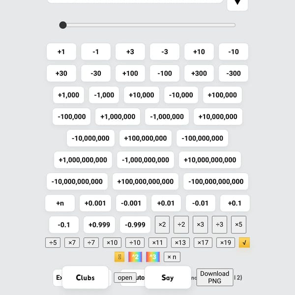 Numberblocks Generator