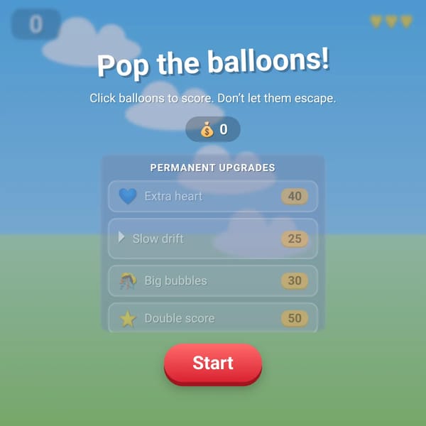 Balloon Pop