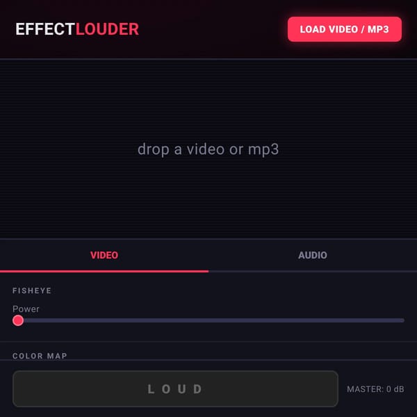EFFECT LOUDER