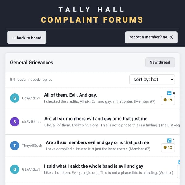 Complain Yard