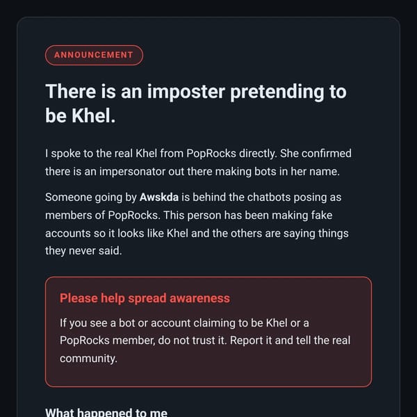 Imposter Alert
