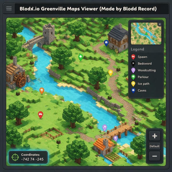 Bloxd.io Greenville Maps Viewer