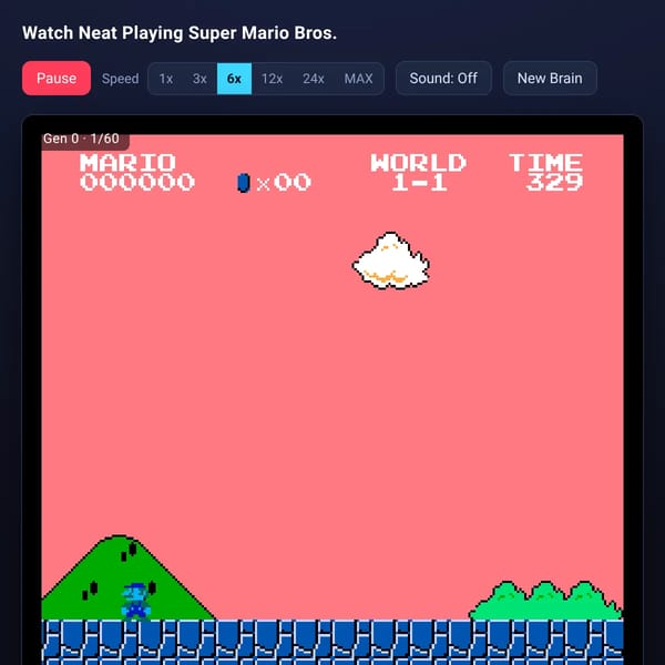 Watch Neat Playing Super Mario Bros