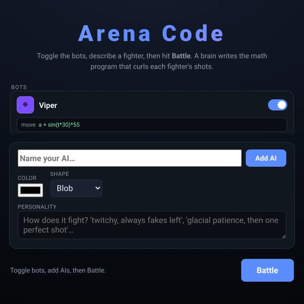 AI battle