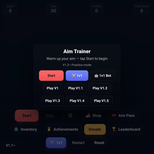 Aim Trainer