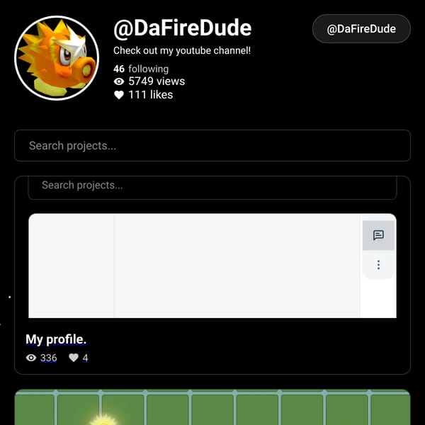 My profile.