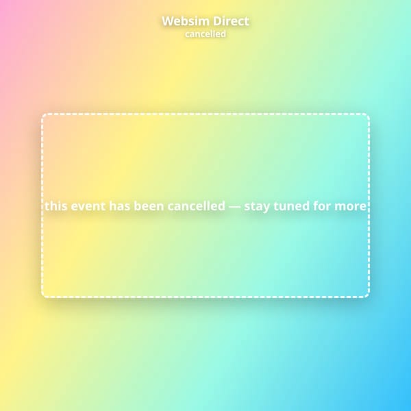 [UNOFFICAL] Websim Direct