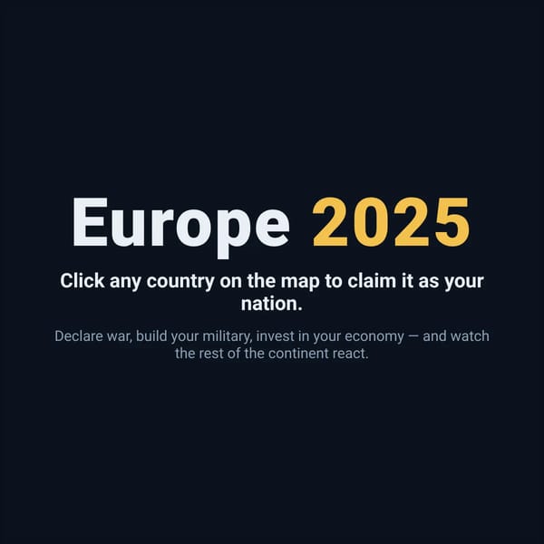 Europe 2025