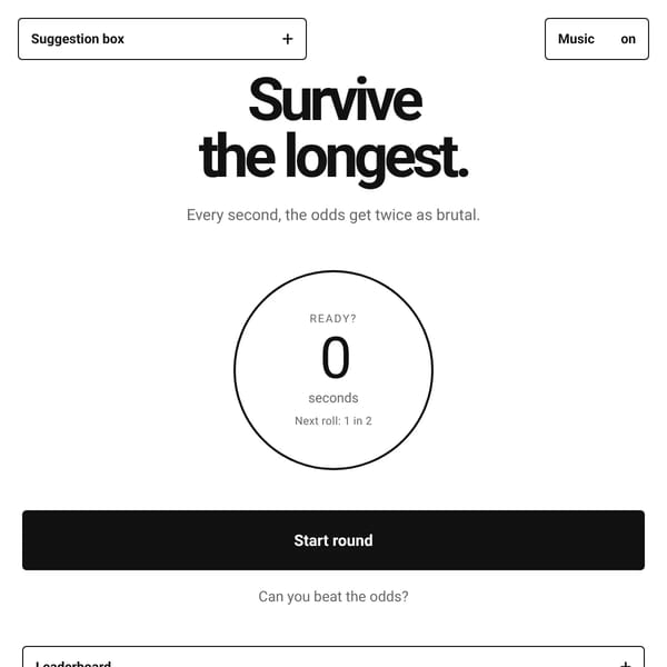 Survive The Longest