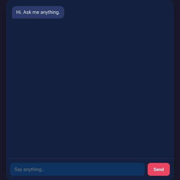 Websim chatbots when nobody knew how to make the ai say other stuff