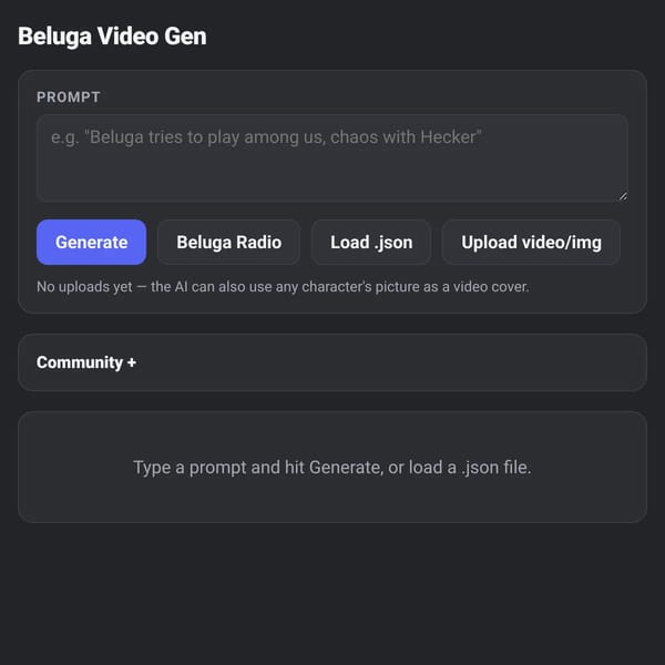 Beluga Video Gen