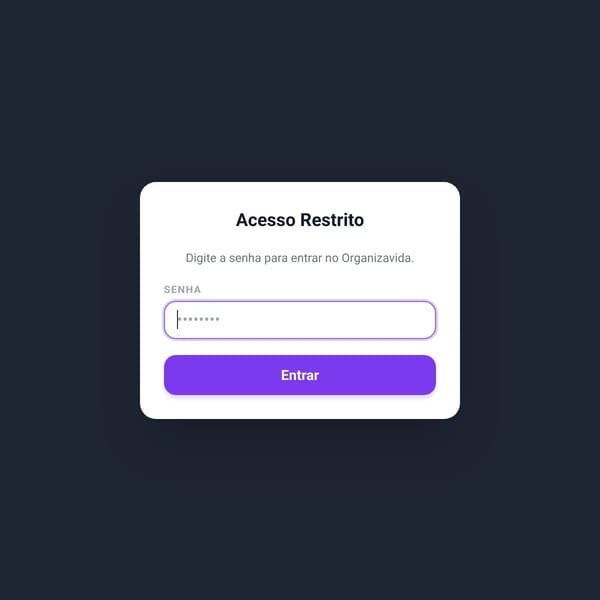 Organizador Pessoal