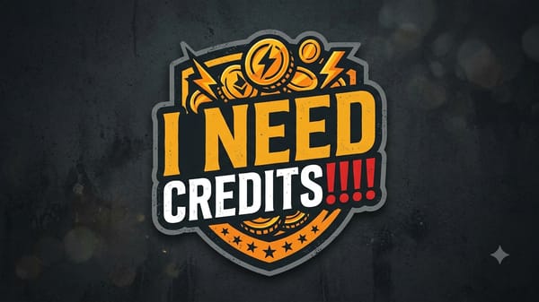 I need credits 😭✌️