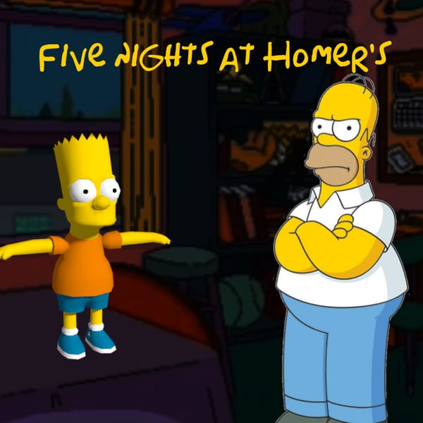 Five nights at Homer's (BETA) - A recreated roblox game
