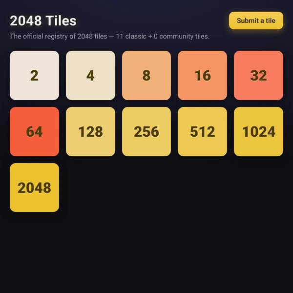 2048 Tiles