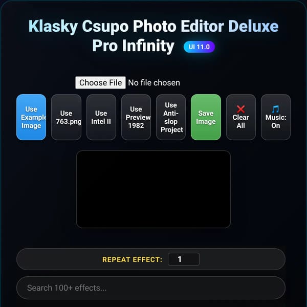 Klasky Csupo Photo Editor Deluxe Pro Infinity — UI 11.0