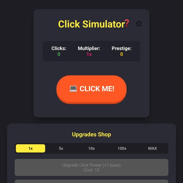 Click Simulator