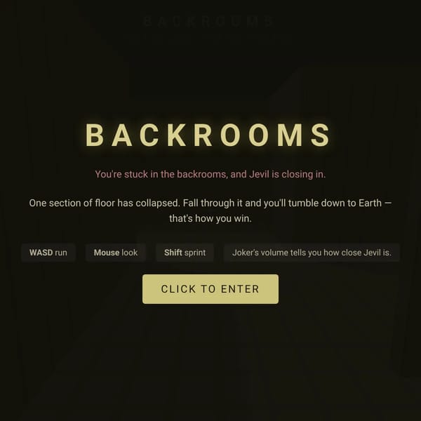 Backrooms Escape