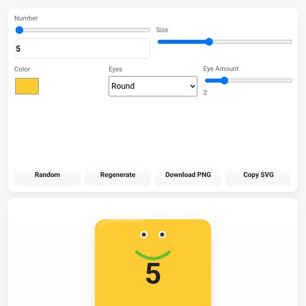 Numberblocks Generator