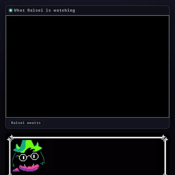 Ralsei Reacts