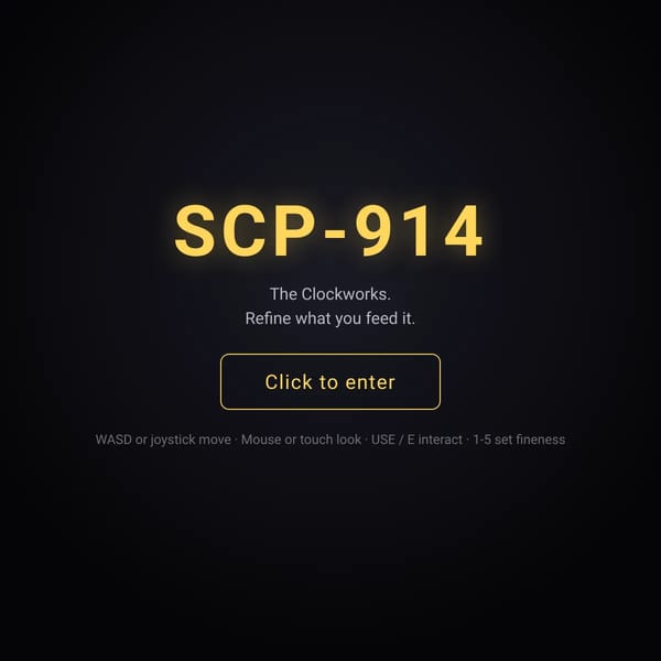 SCP-914 but powered by AI