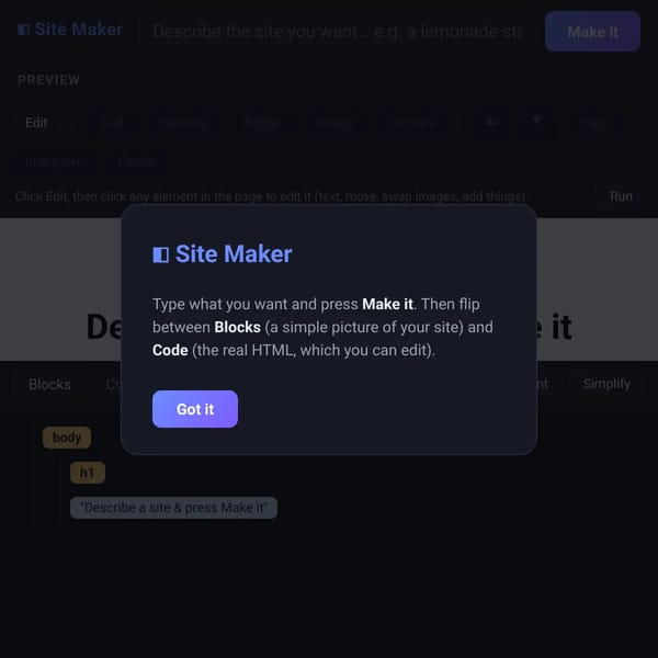 Site Maker