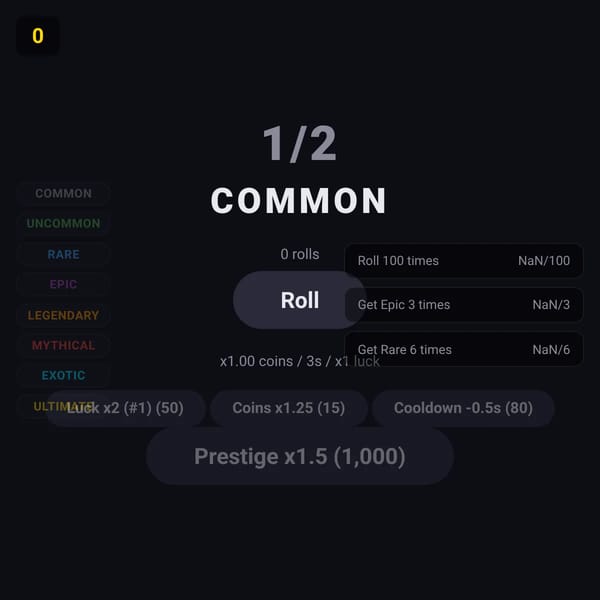 RNG Roll