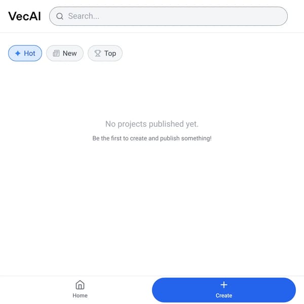 VectorAI — Websim Clone