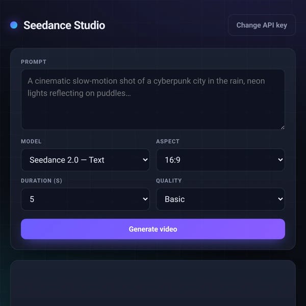 Project screenshot