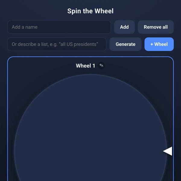 Spin the Wheel