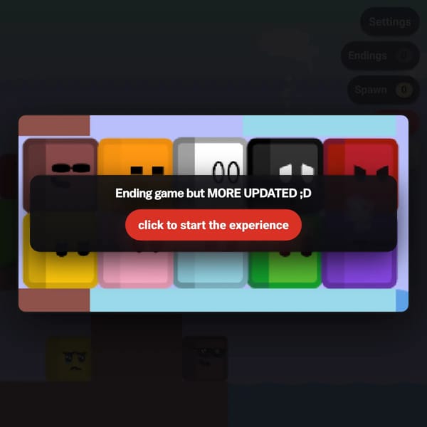 ending game but it actually