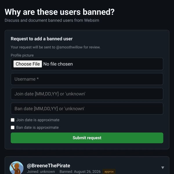 Why Banned?