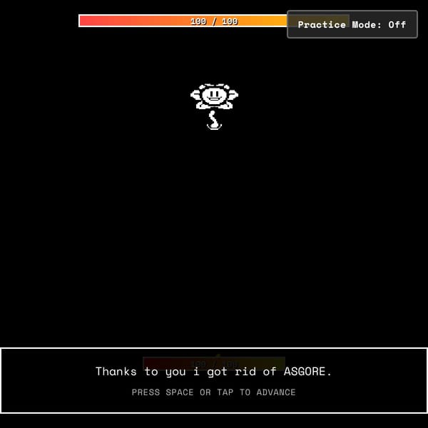 Omega Flowey Boss Fight