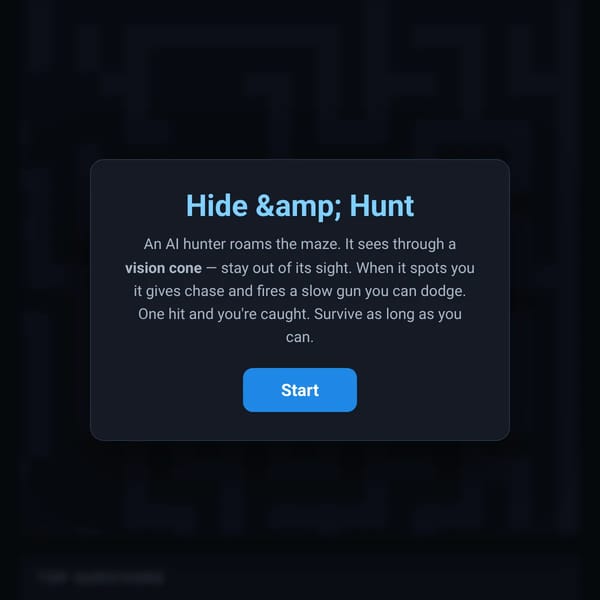 Hide from an ai