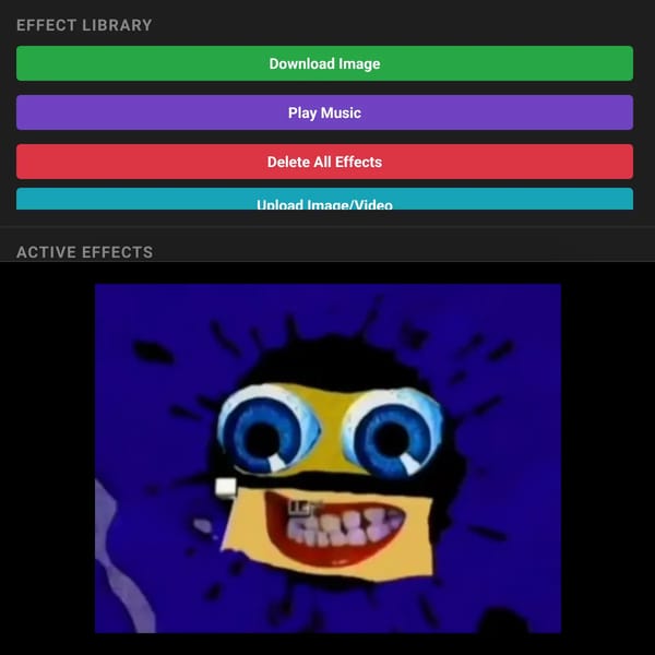 Image Effect Stack