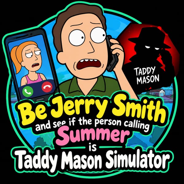Be Jerry Smith and see if the person calling summer is Taddy Mason simulator realease build 0.1