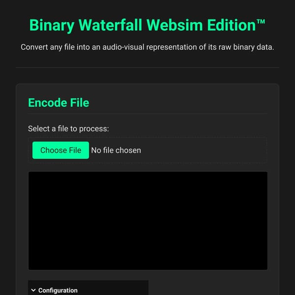 Binary waterfall (FIXED)