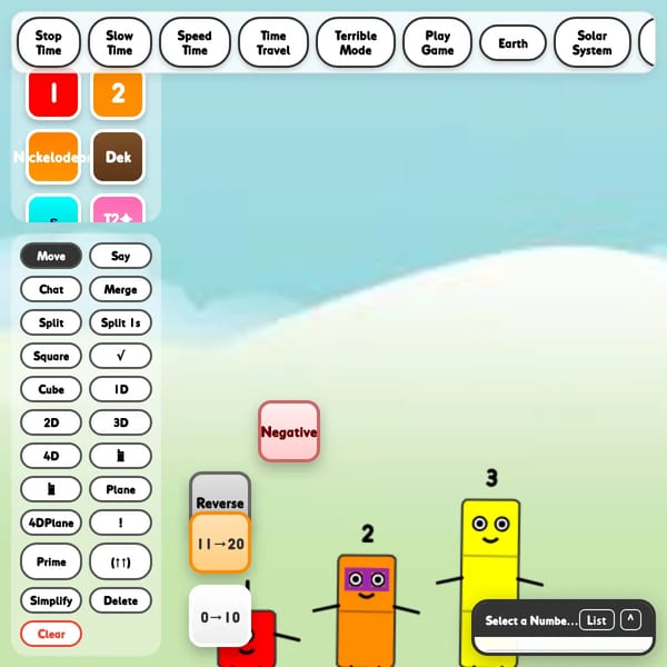 Numberblocks Playground