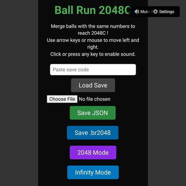 Ball Run 2048