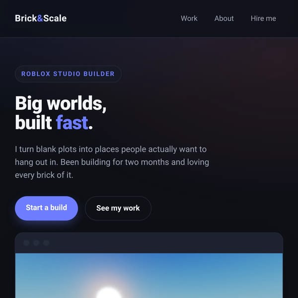 Brick & Scale