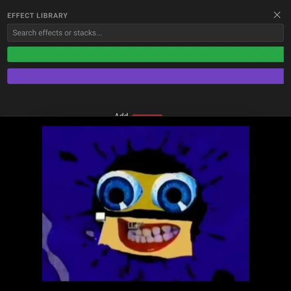Image Effect Stack (New Things Edition V5)