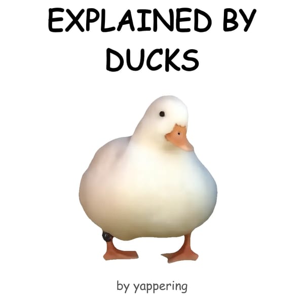 explained by ducks