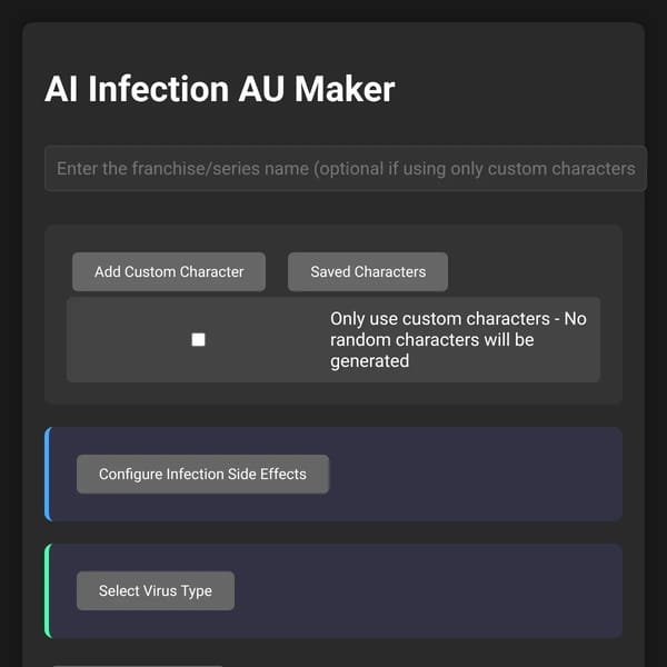 AI Infection AU Maker