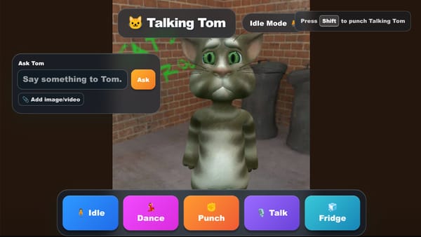Talking Tom prototype