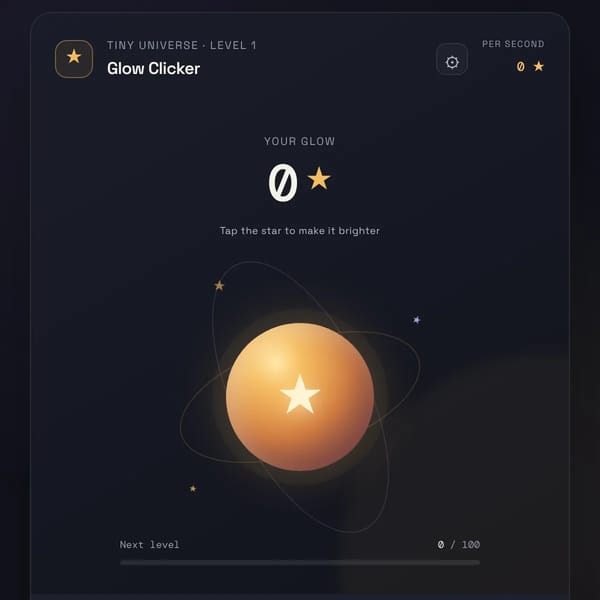 [BETA] Glow Clicker