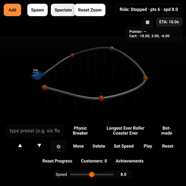Roller Coaster Maker