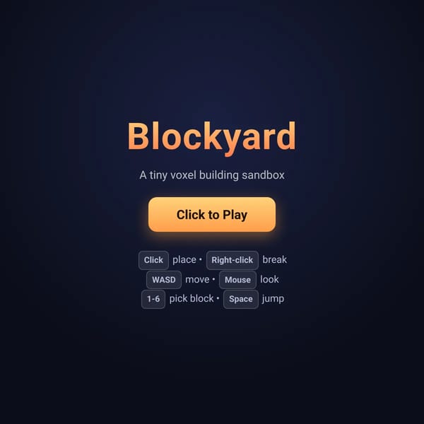 Blockyard