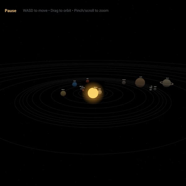 solar system but i will add any real thing from the commets
