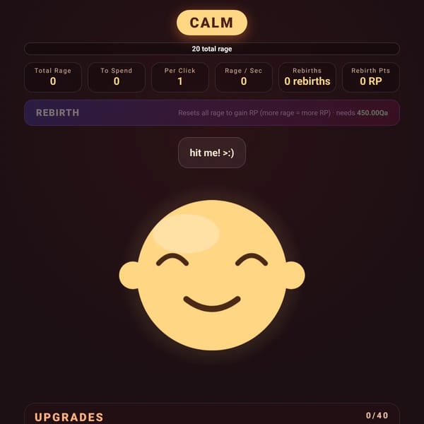 Rage Clicker