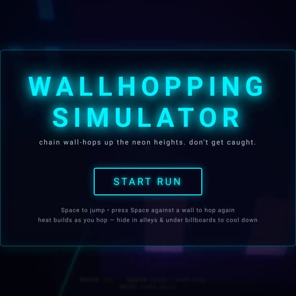 wallhopping simulator